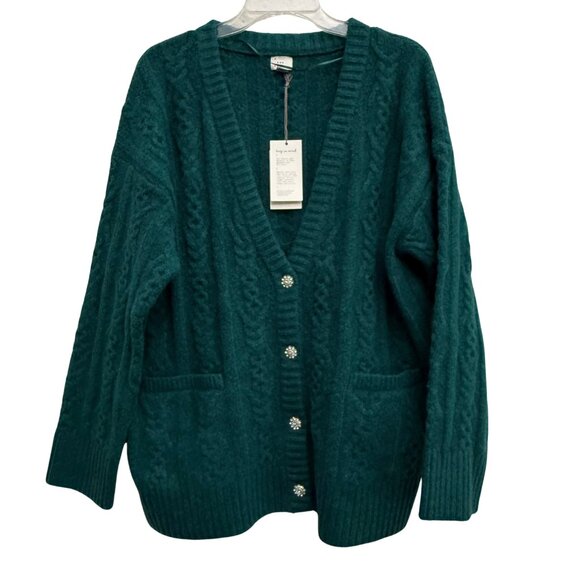 A New Day Women's Cardigan Long Sleeve‎ Thick Sweater - Size Large - Picture 4 of 10